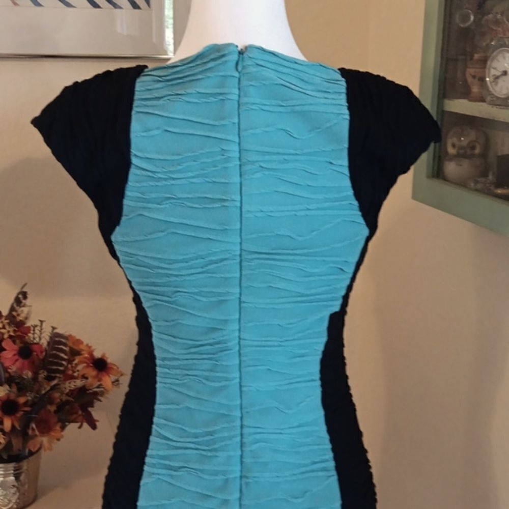 roz & ali Colorblock Dress - Picture 6 of 11